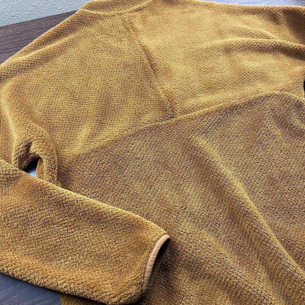 Patagonia Brown and Orange Teddy Jacket with Plush Fleece - Picture 4 of 12